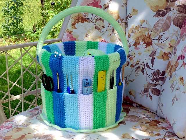 Knitting pattern organizer