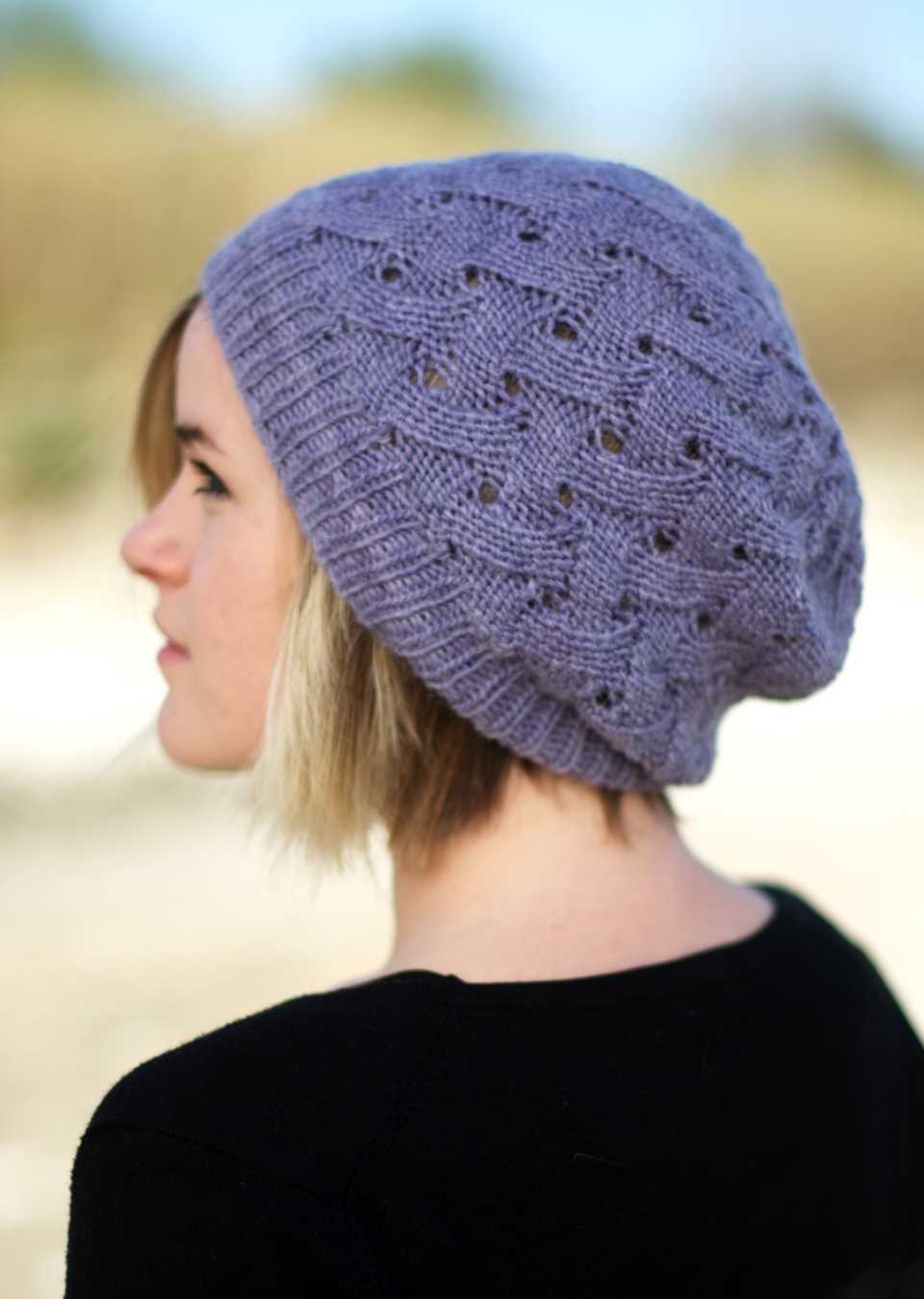 Knitting pattern slouchy hat