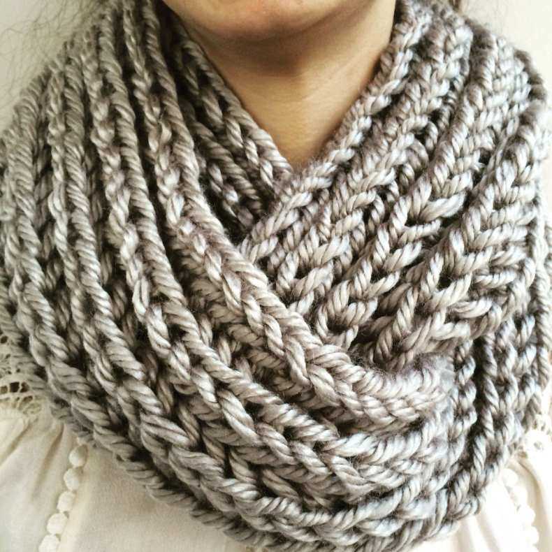 Knitting pattern snood