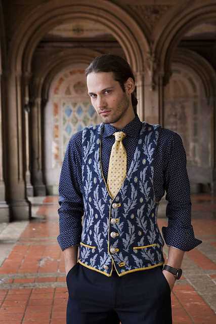 Knitting pattern waistcoat