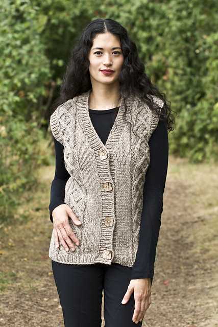 Knitting pattern waistcoat