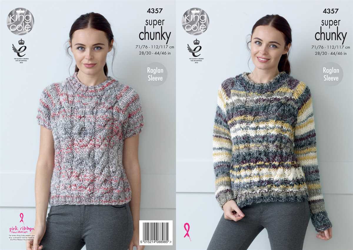 Knitting patterns for chunky jumpers