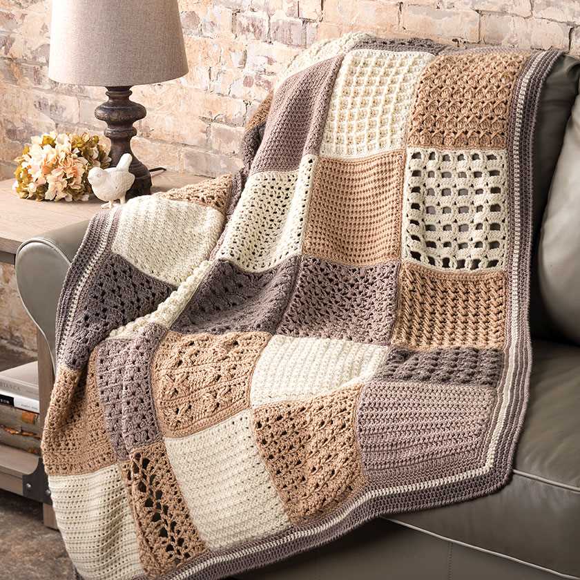 Knitting sampler squares free pattern