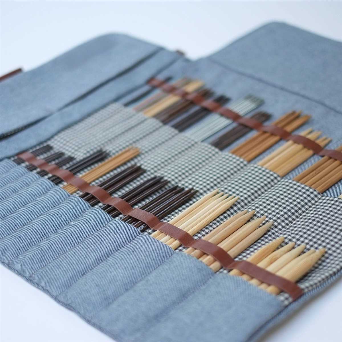 Knitting needle holder pattern