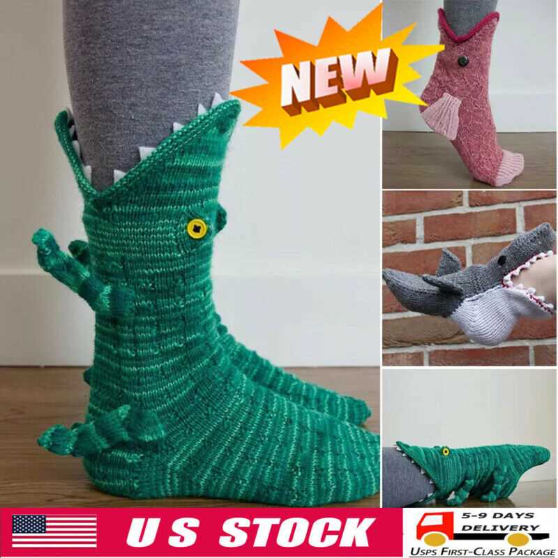 Knitting pattern crocodile socks