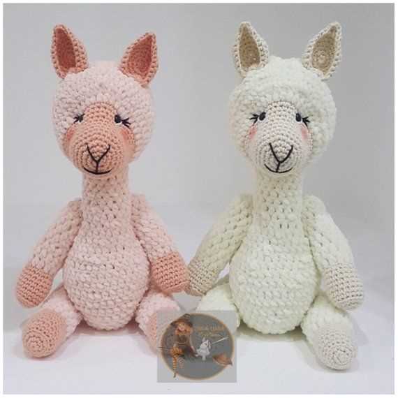 Knitting pattern for alpaca toy