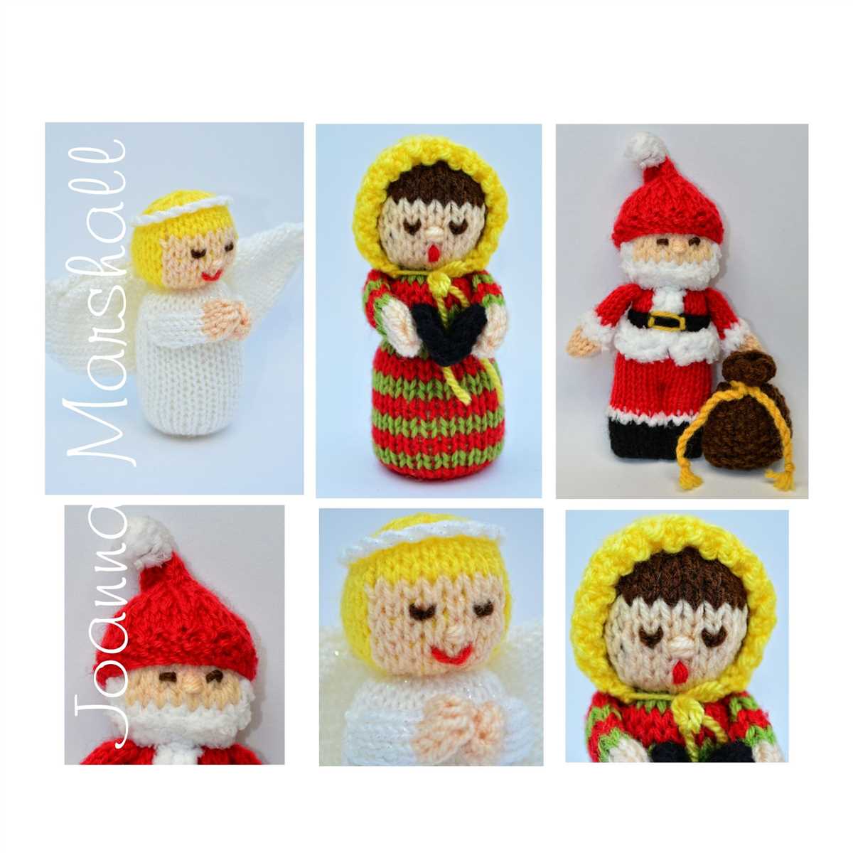 Knitting pattern for christmas angel