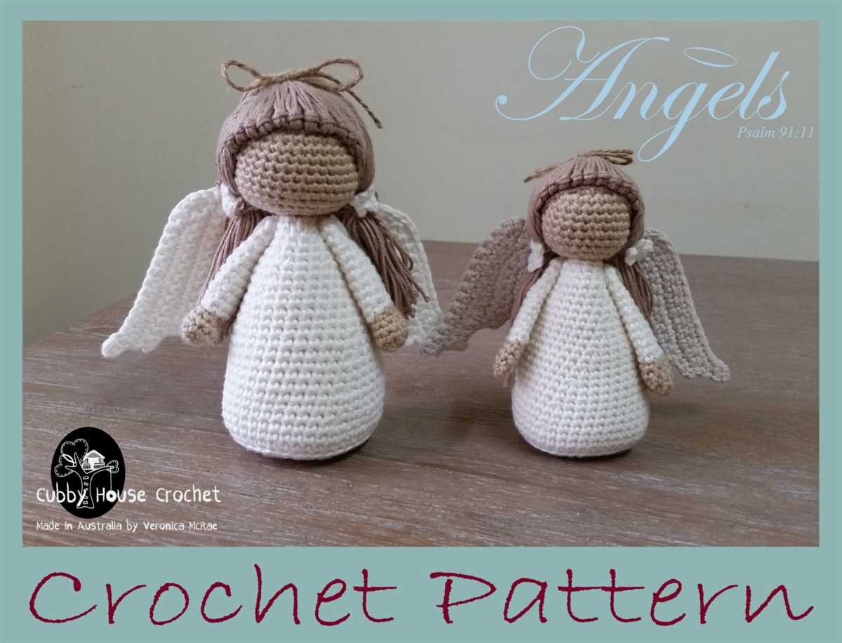 Knitting pattern for christmas angel