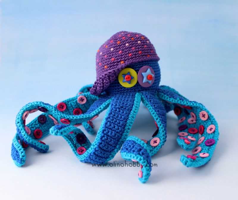 Knitting pattern for octopus