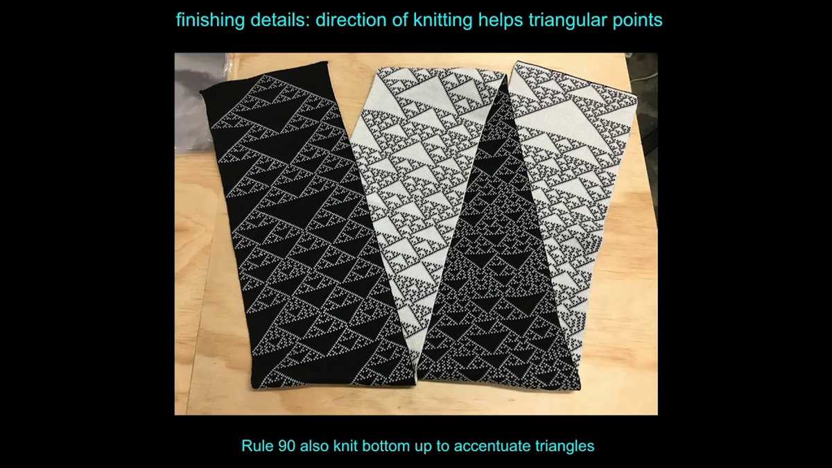 Knitting pattern generator