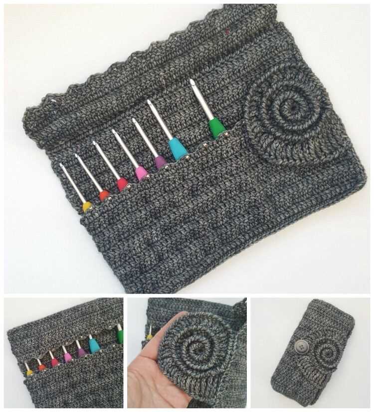 Knitting pattern holder