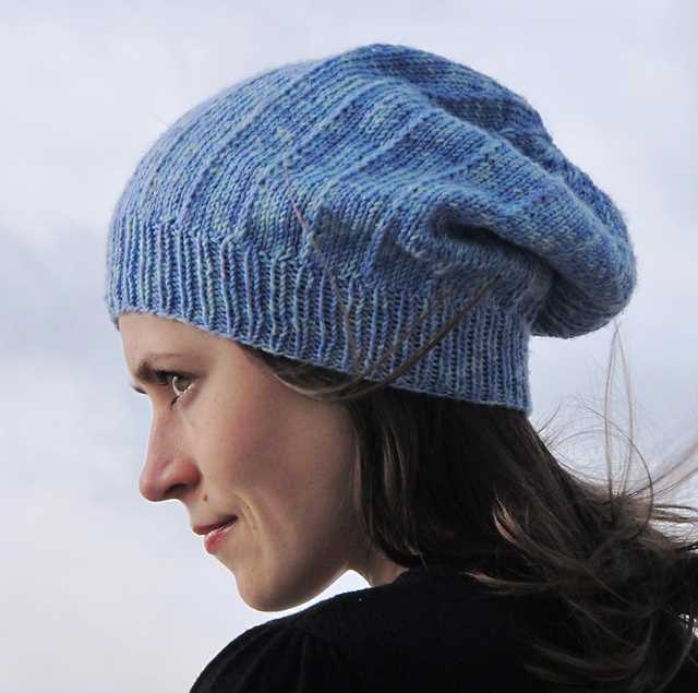 Knitting pattern slouchy hat