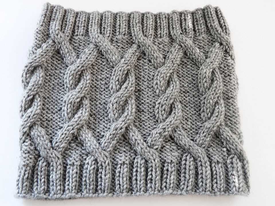 Knitting pattern snood