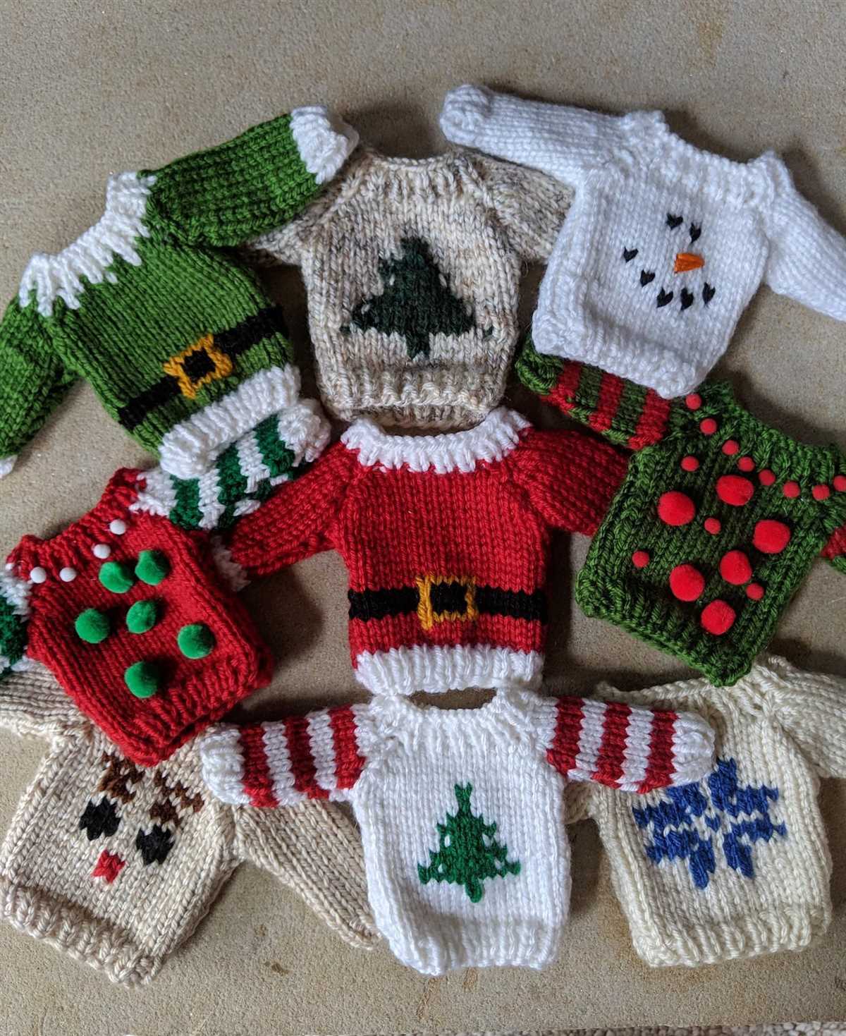 Knitting patterns for christmas sweaters