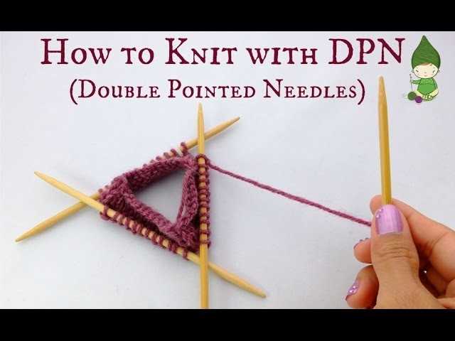 Knitting patterns for double pointed needles