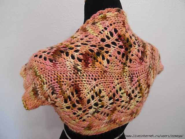 Knitting patterns for shrugs and wraps