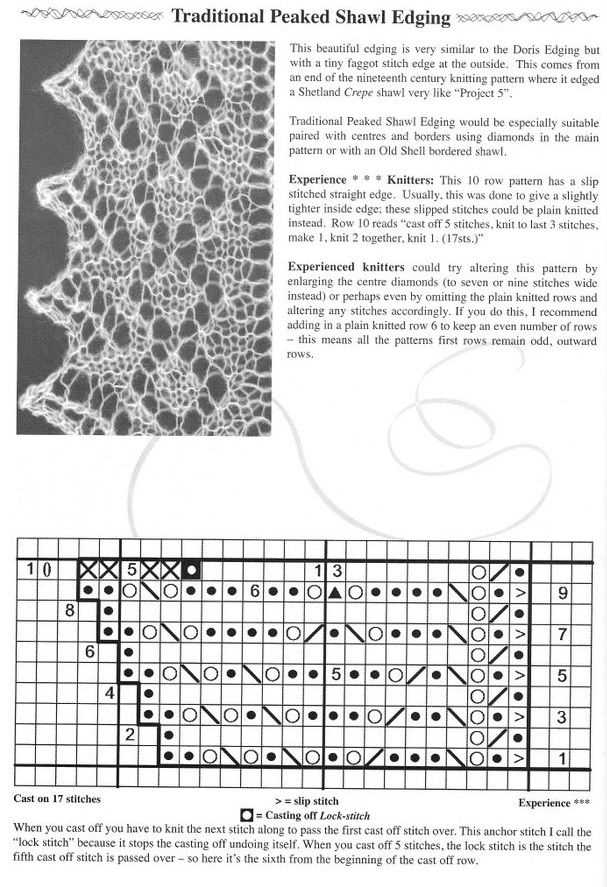 Knitting patterns with even number of stitches