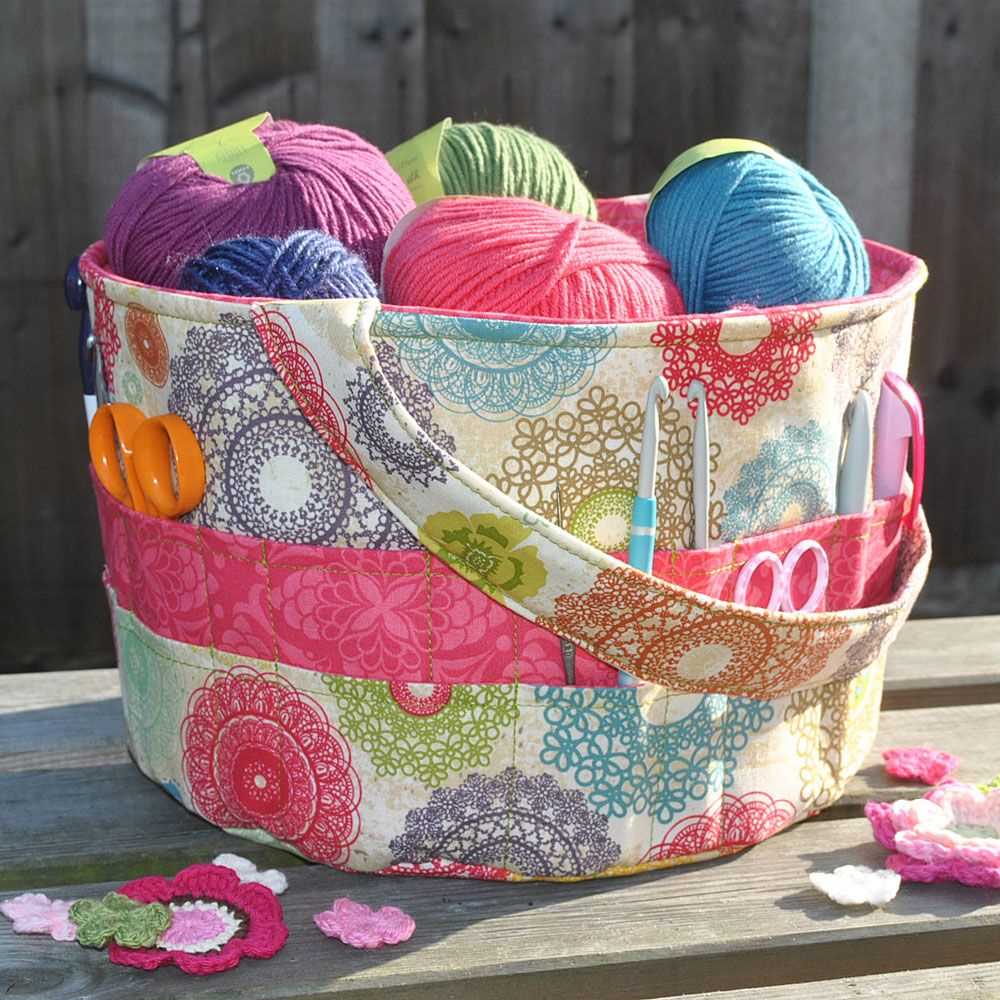 Knitting project bag pattern