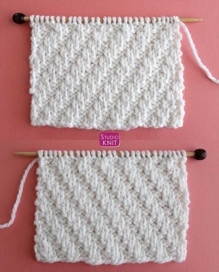 Knitting ribbing stitch patterns