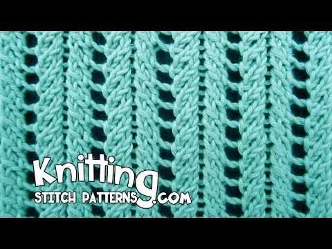 Knitting ribbing stitch patterns