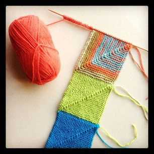 Knitting squares patterns for beginners