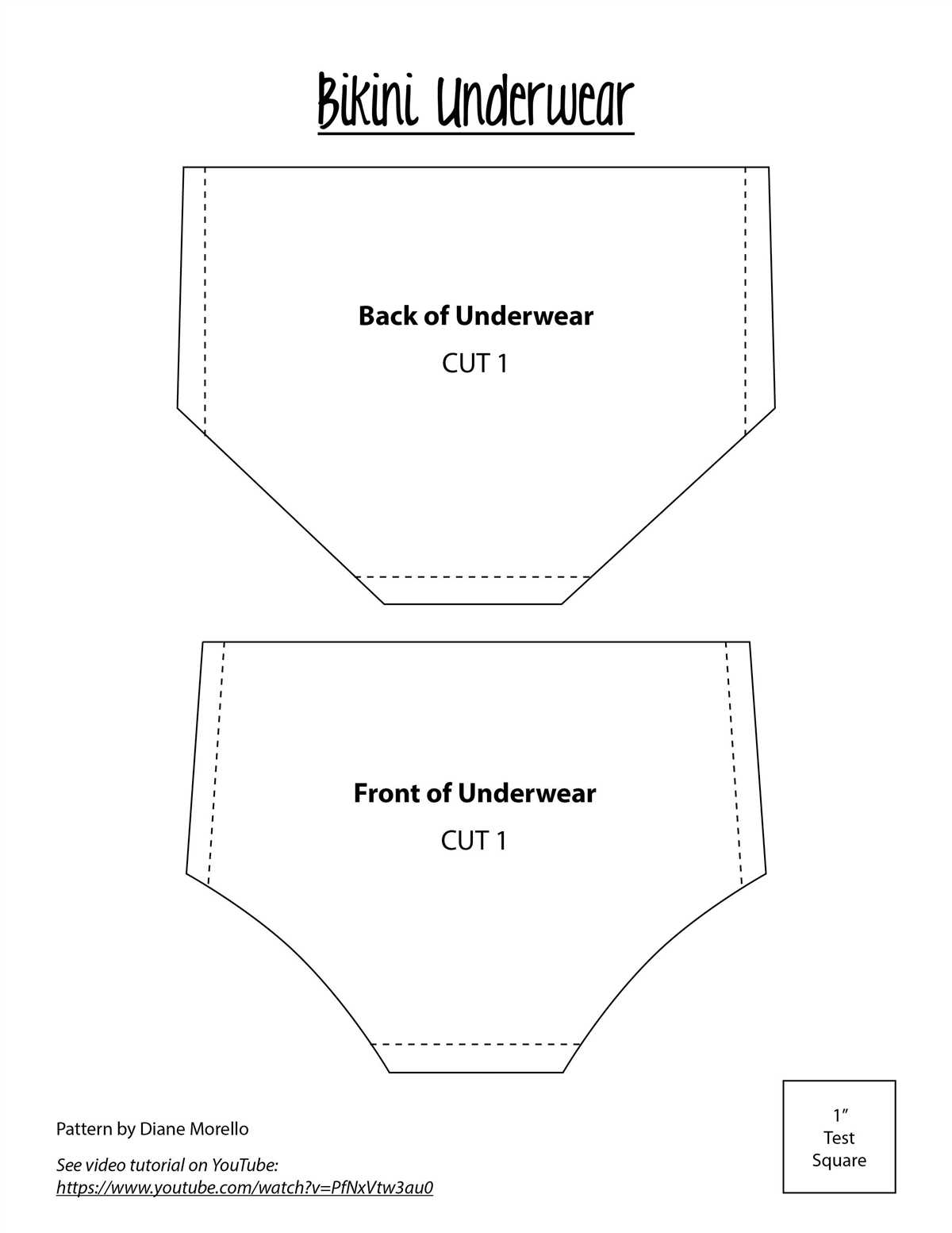 Knitting underwear patterns free