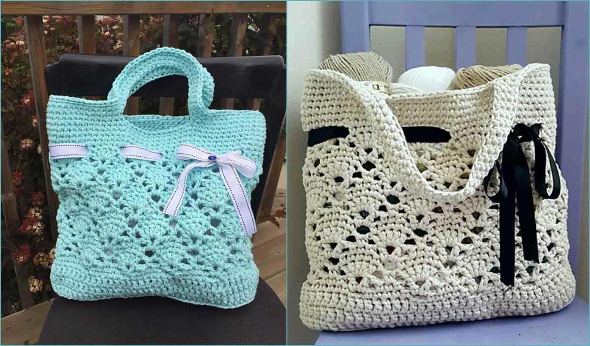 Market bag knitting pattern free