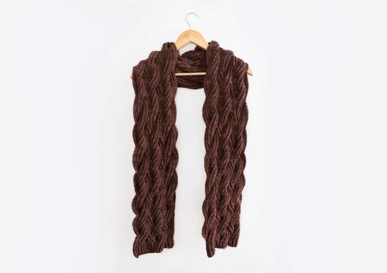 Curly knitted scarf patterns