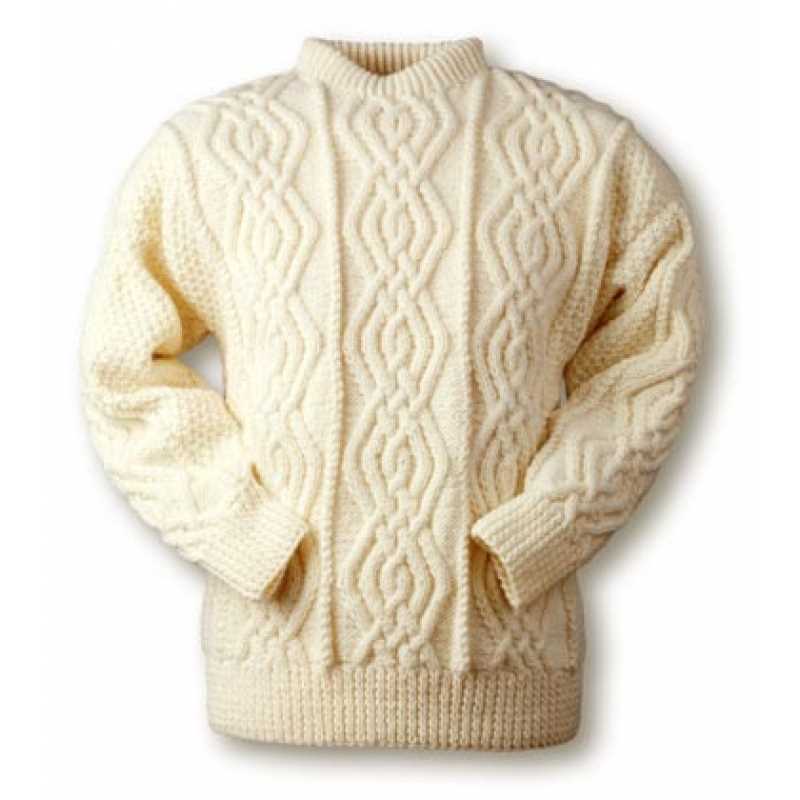 Aran knit sweater patterns free