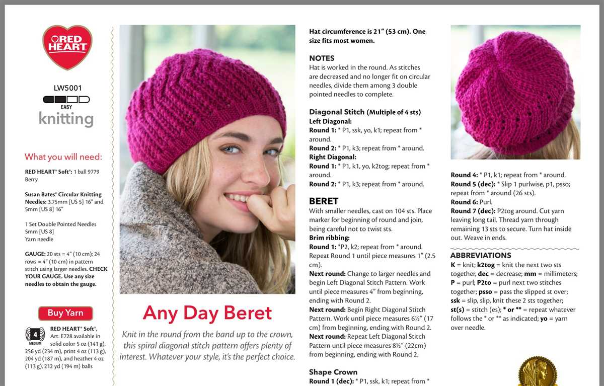 Free knit beanie patterns