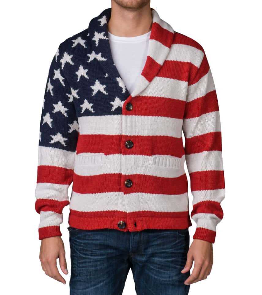 American flag sweater knitting pattern