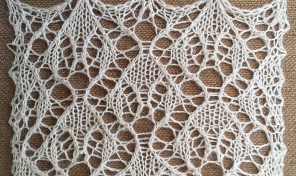 Lace knitting stitch patterns