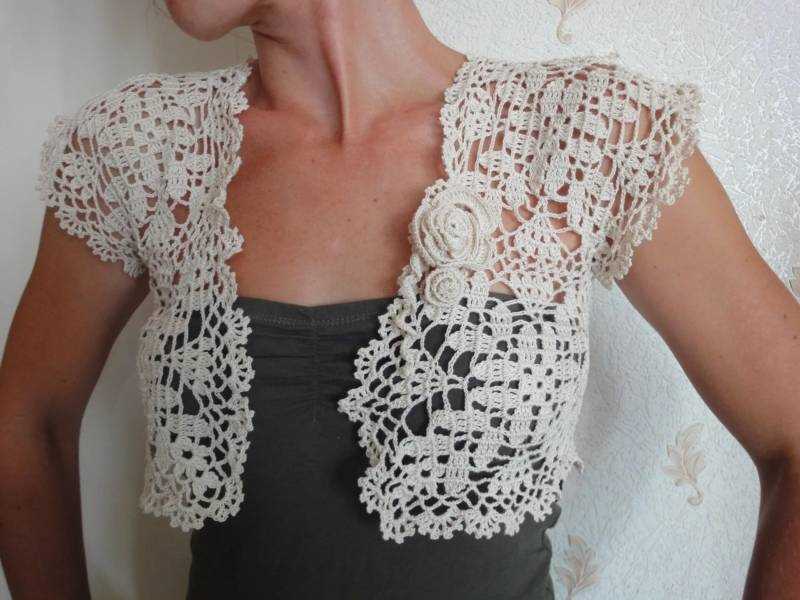 Ladies bolero knitting pattern