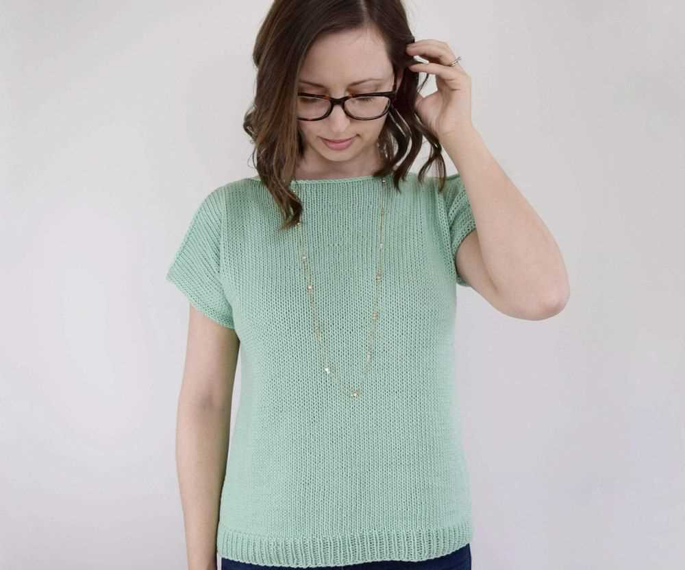 Ladies short sleeve cardigan knitting pattern