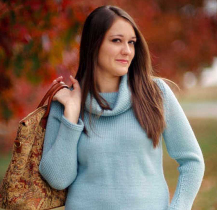 Ladies slouchy jumper knitting pattern