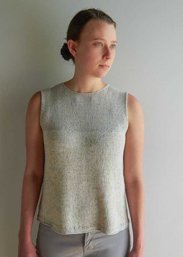 Ladies tank top knitting pattern free