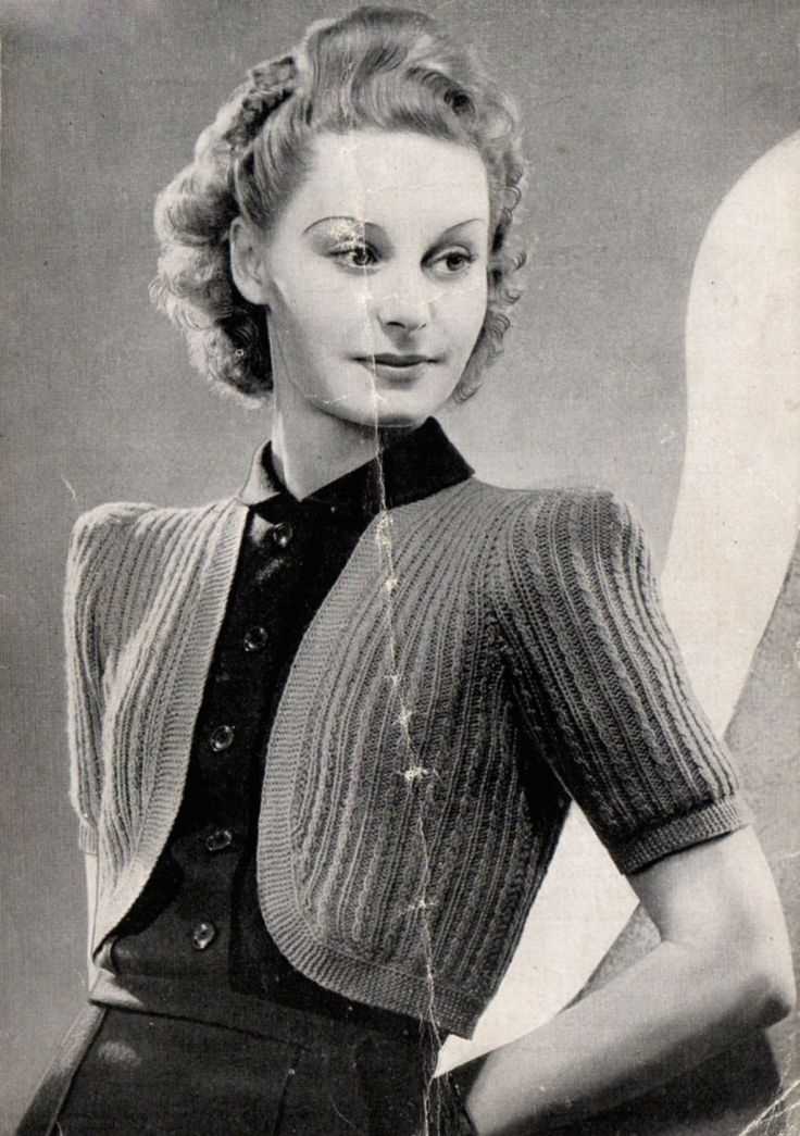 Ladies bolero knitting pattern