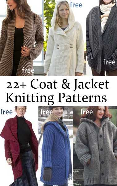 Ladies jacket knitting patterns