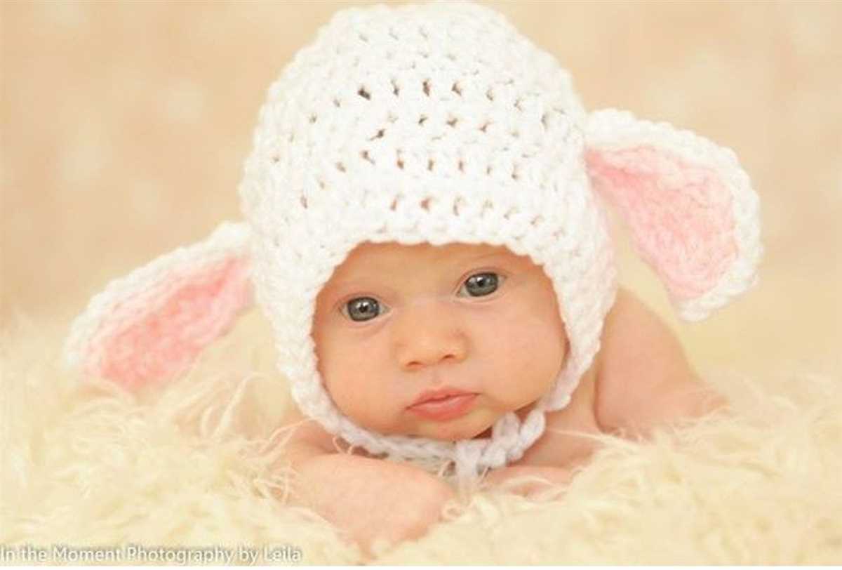 Lamb hat knitting pattern