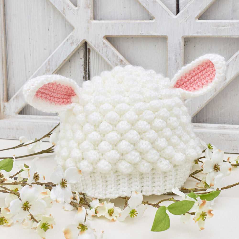 Lamb hat knitting pattern