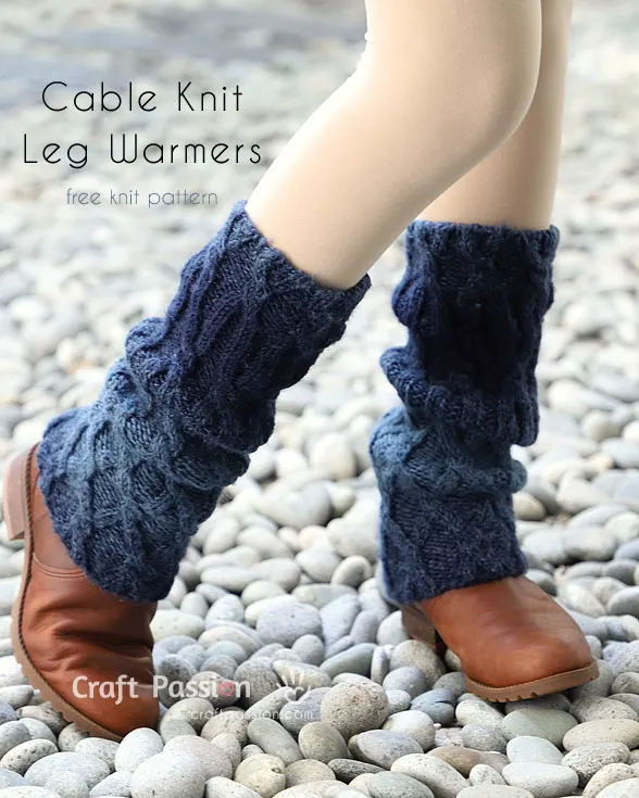 Leg warmers knit pattern