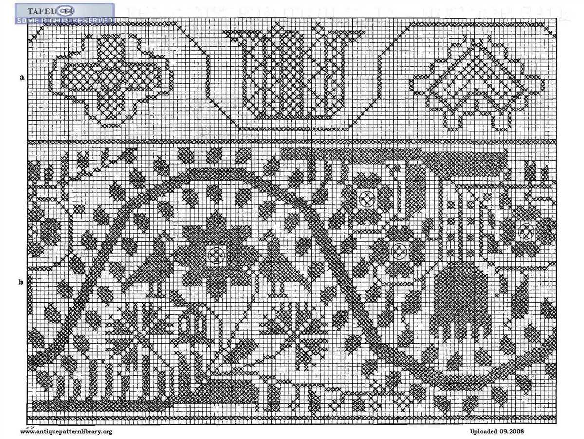 Antique pattern library knitting