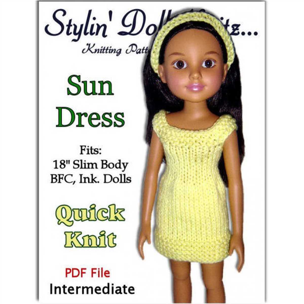 Free 12 inch doll knitting patterns