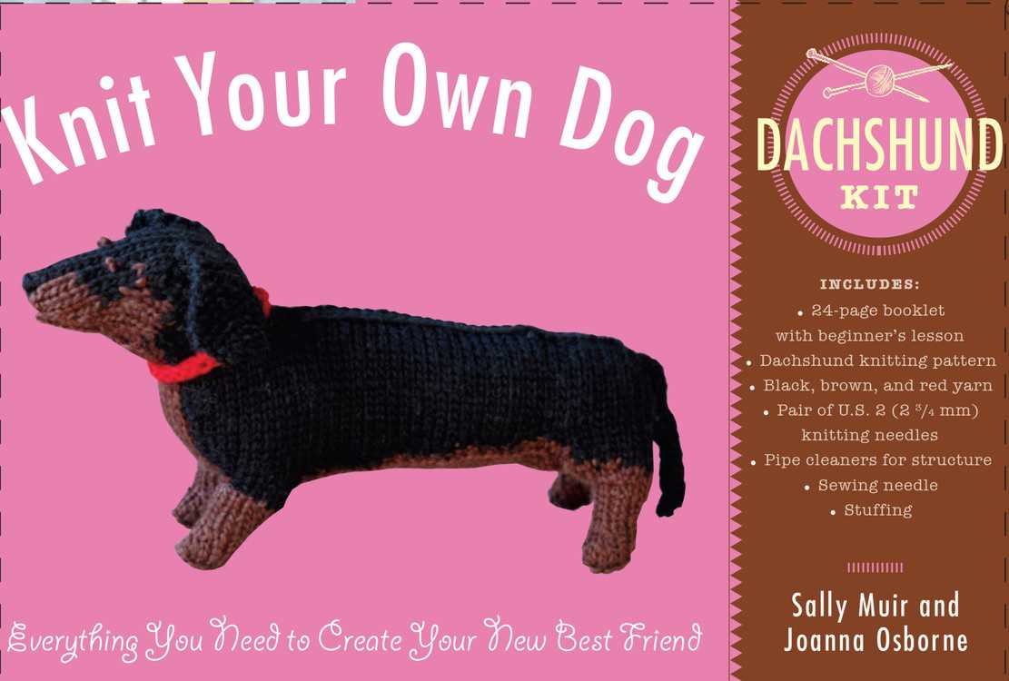 Knit your own dog easy-to-follow patterns for 25 pedigree pooches