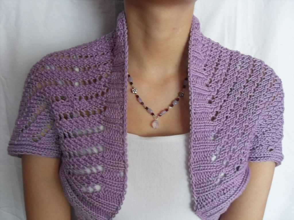 How to knit a shrug free pattern