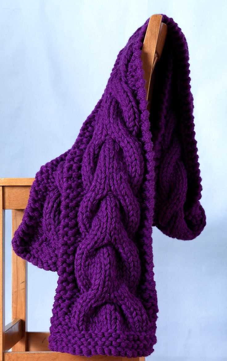 Lion brand free knitting scarf patterns