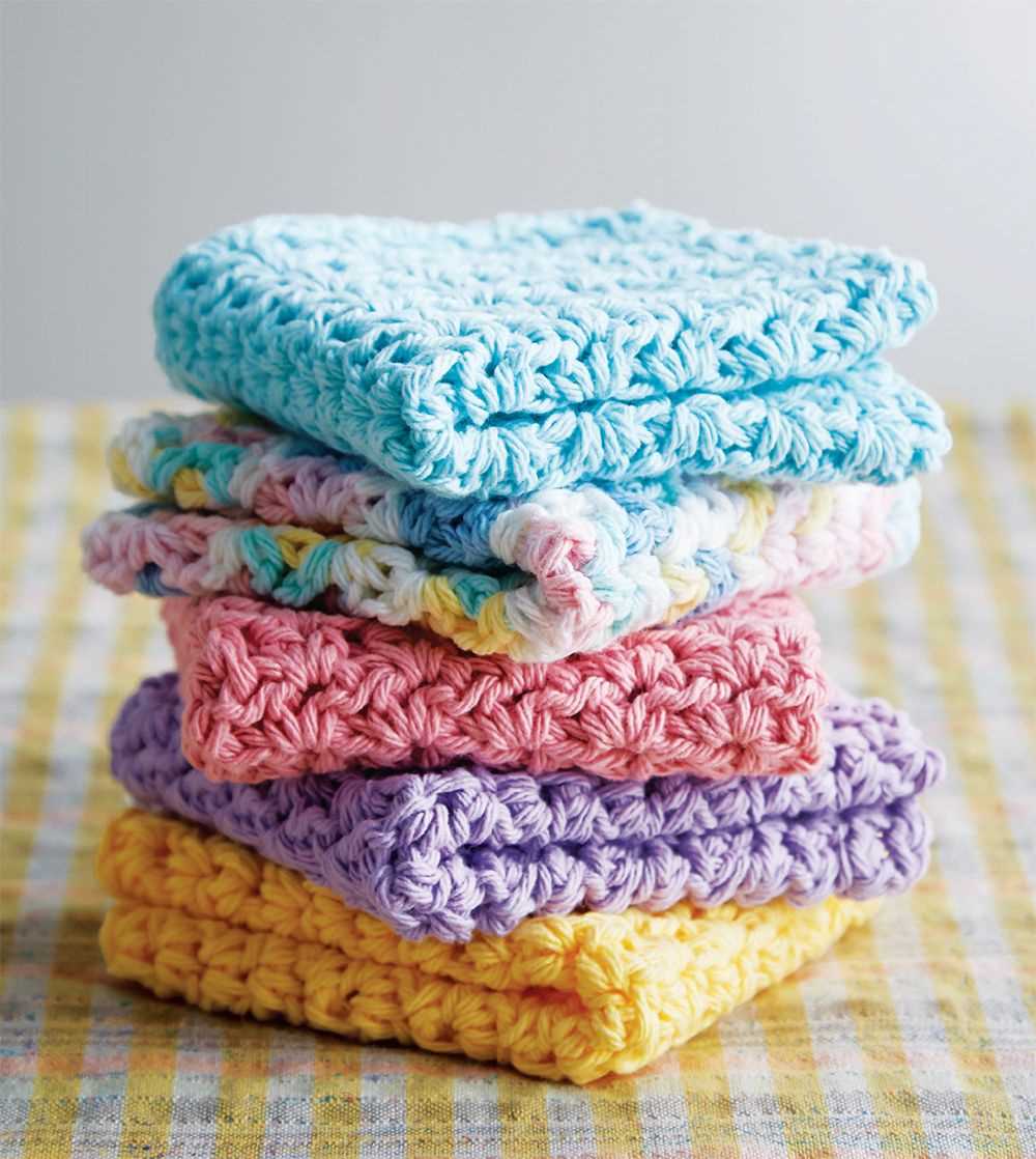 Easy dishcloth knitting pattern free