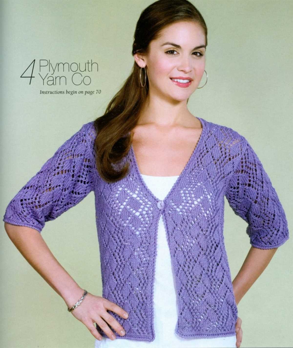 Long summer cardigan knitting pattern