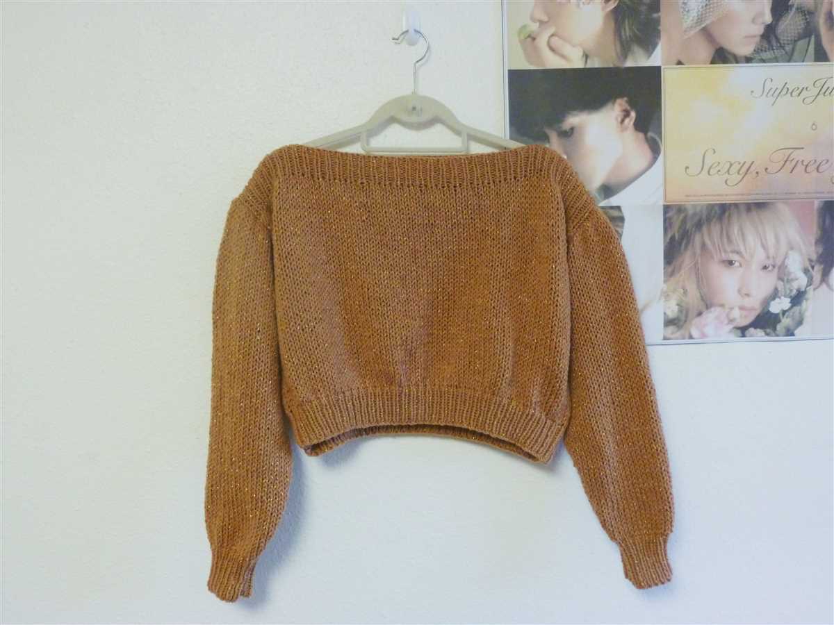 Loose knit sweater pattern free