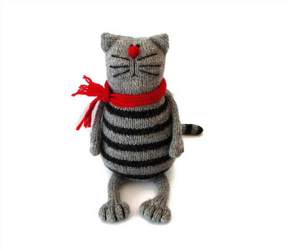 Cat toy knitting pattern